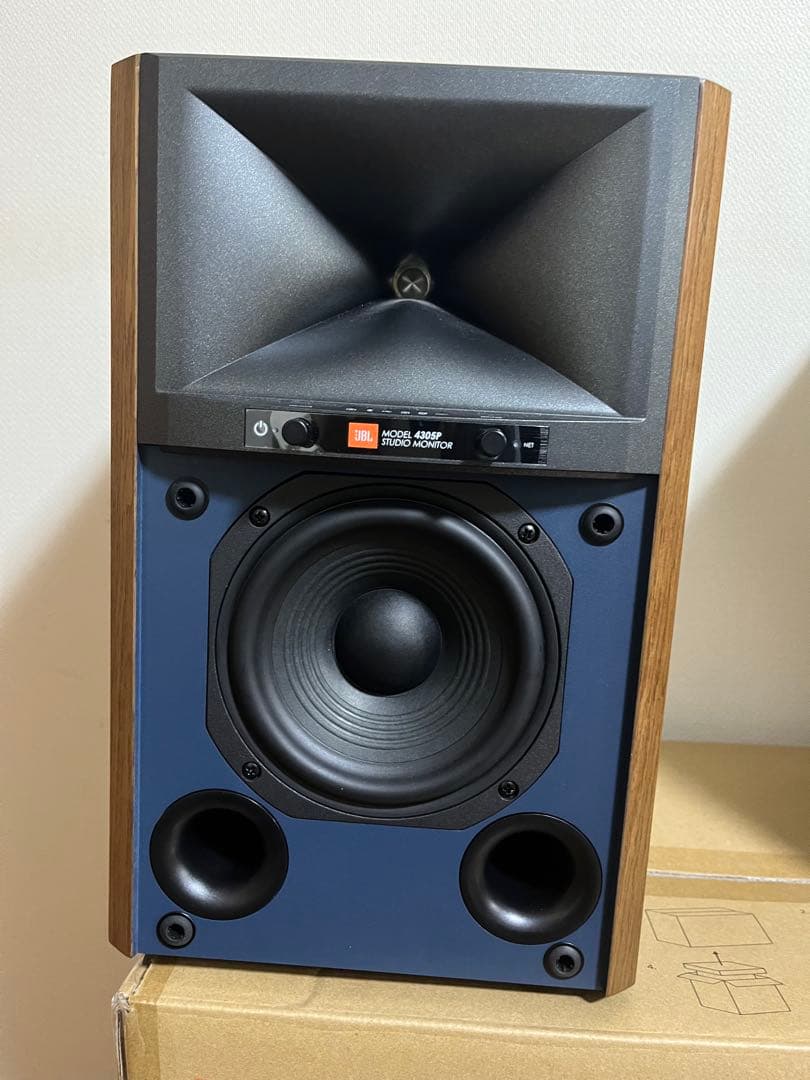 JBL 4305P パワードスピーカー オーディオテクニカAT6098付き