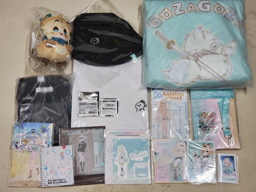 ホロライブ　風真いろは　記念グッズ　まとめ売り　直筆サイン