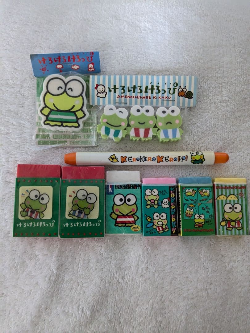 けろけろけろっぴ 昭和レトロ 消しゴムまとめ売り♡ 昭和 消しゴム