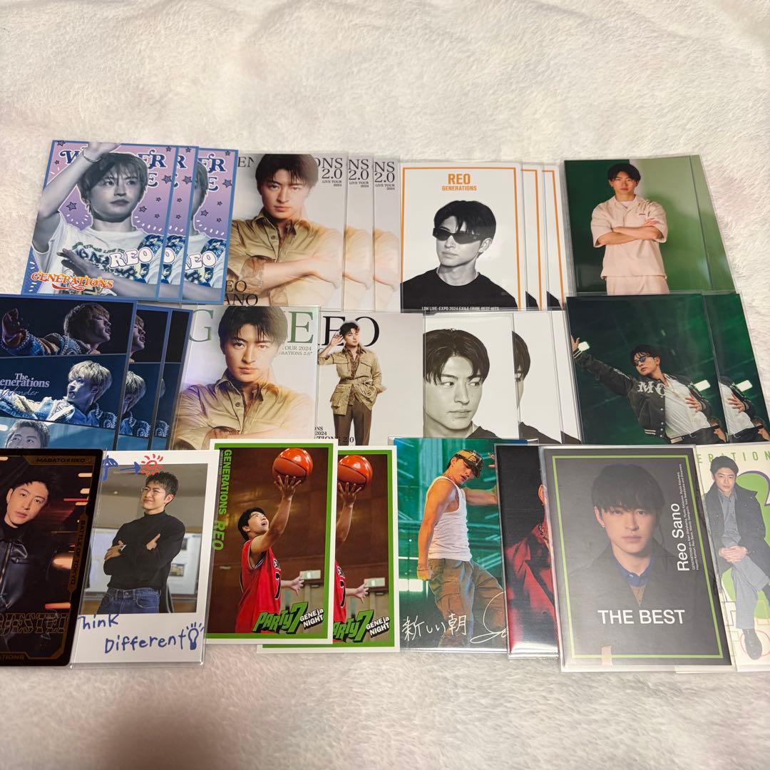 GENERATIONS 佐野玲於 トレカ まとめ売り - メルカリ