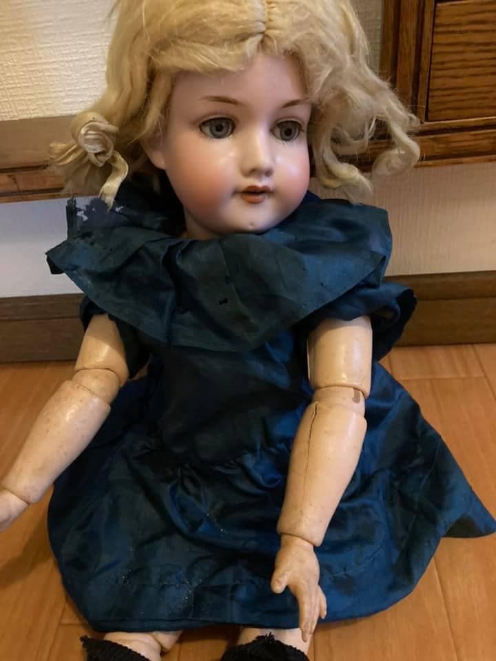 アンティーク ビスクドール アーモンドマルセル 390 特大約75