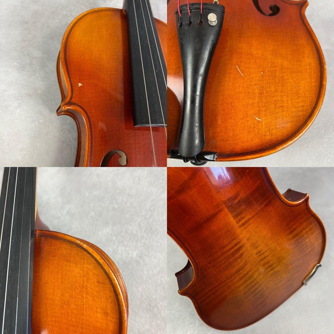 良品　スズキバイオリン　No.300　4/4　1993年製　SUGITO弓　虎杢