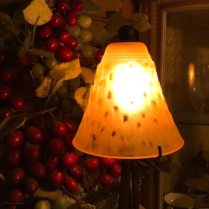 ミューラー アンティーク ランプ ライト アールデコ ビンテージ ガレ