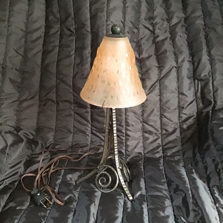 ミューラー アンティーク ランプ ライト アールデコ ビンテージ ガレ