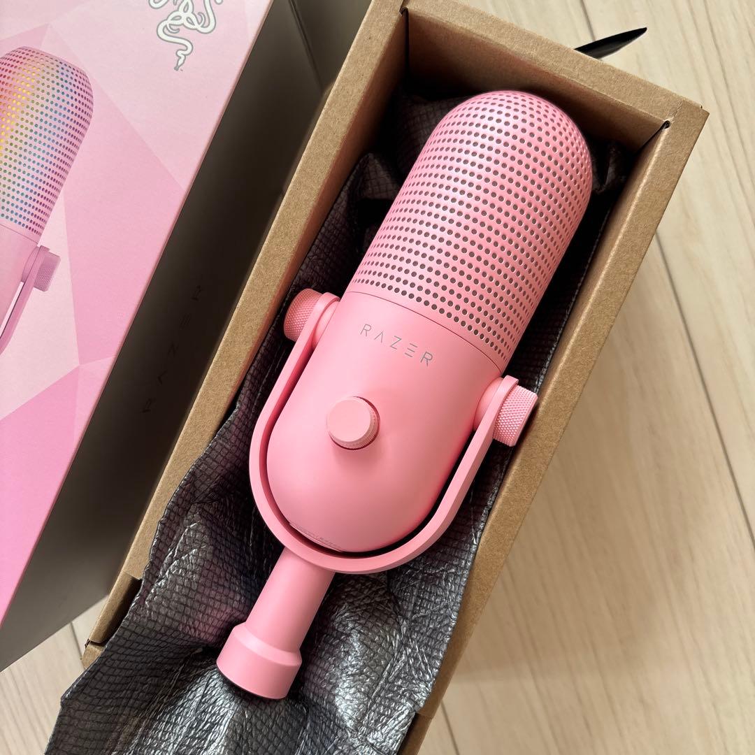 Razer Seiren V3 Chroma Quartz コンデンサーマイク