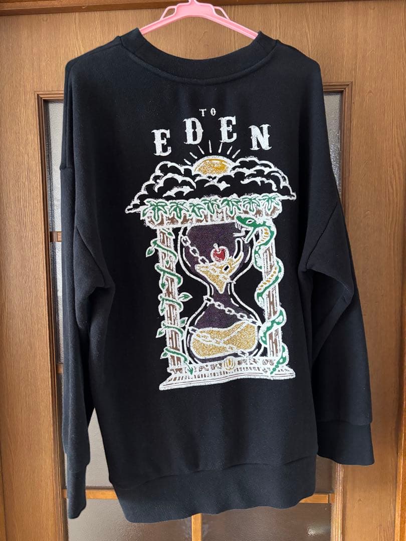 UVERworld EDEN ブラック スウェット トレーナー サイズ 3