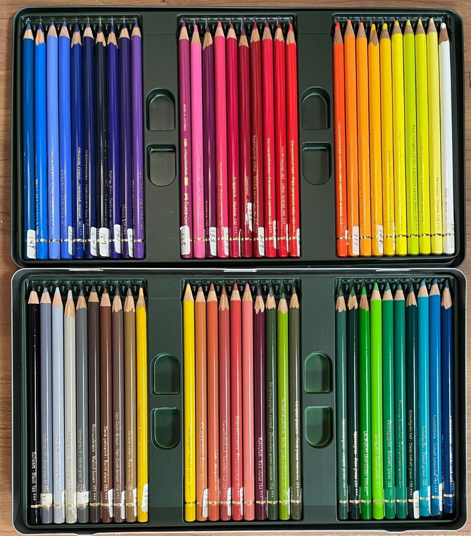 Faber-Castell ポリクロモス色鉛筆 60色セット 全色有 缶入