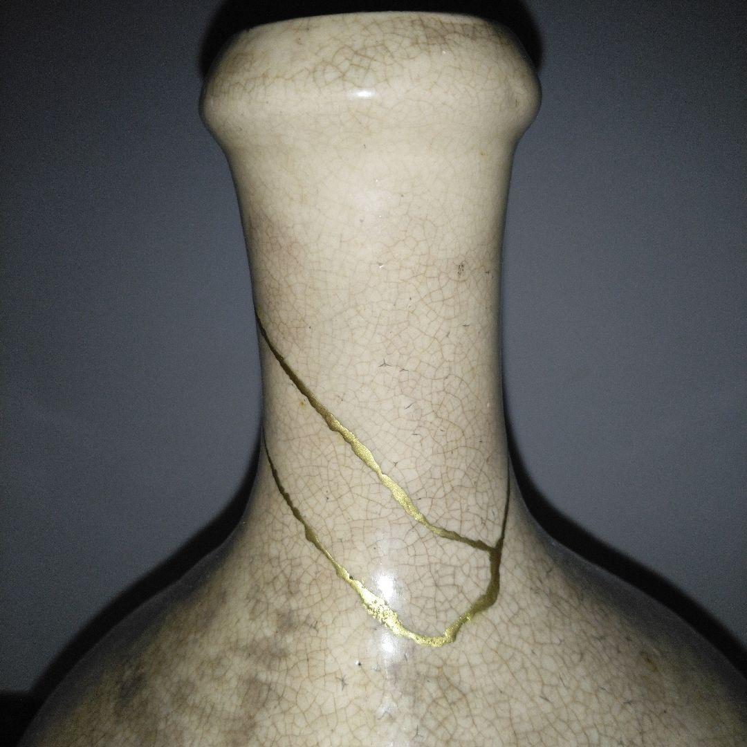 NO610 相馬焼 古相馬 徳利 馬絵 文字入り 補修アリ - メルカリ