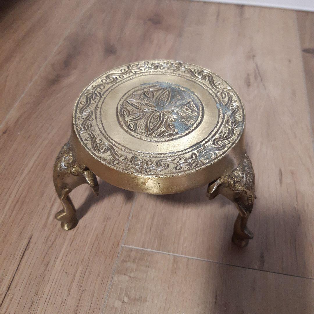 置物 オブジェミニテーブル ゴールド アジアン雑貨 アジア雑貨