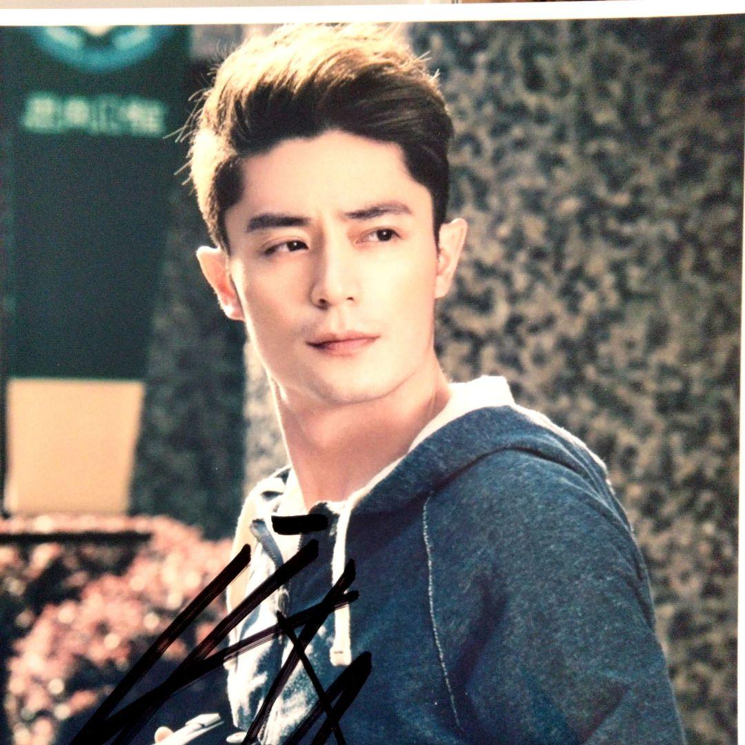 セール中…ウォレス・フォ直筆サイン入り超 特大写真…Wallace Huo