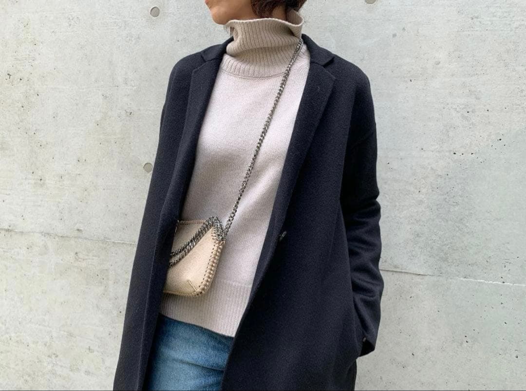 ちゃこ様ENFOLD ウールリバー テーラードコート - メルカリ