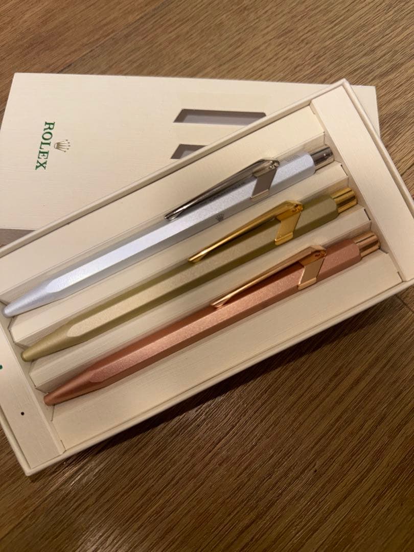 ロレックス ボールペン3本セット - メルカリ