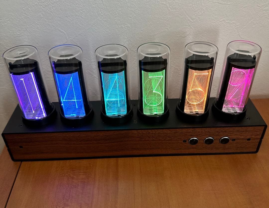 AZUREST Gixie Clock ニキシー管 Wi-Fiモデル シルバー : AZUREST