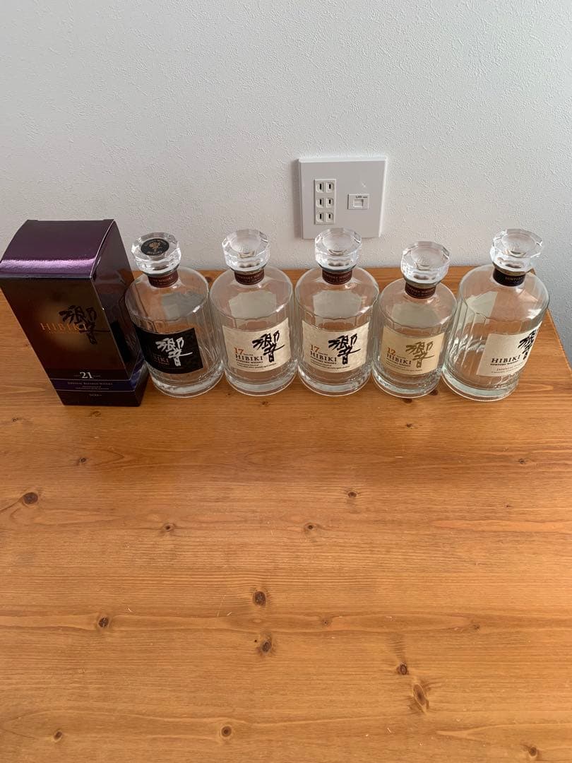 Hibiki 21年 ブレンデッドウイスキー 700ml 空瓶・空箱 - メルカリ