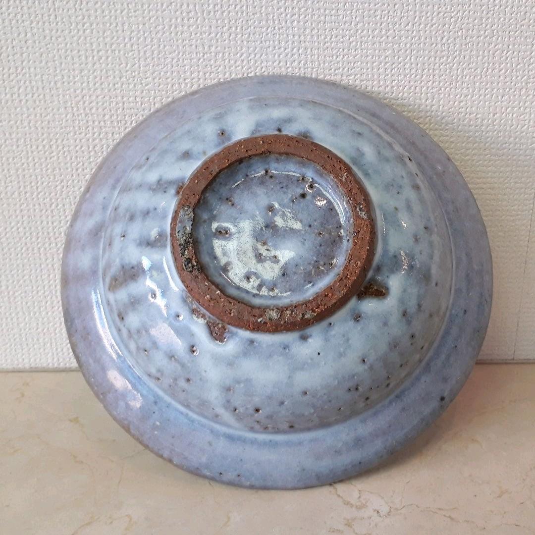 大久保窯 村上世一作 深絵皿