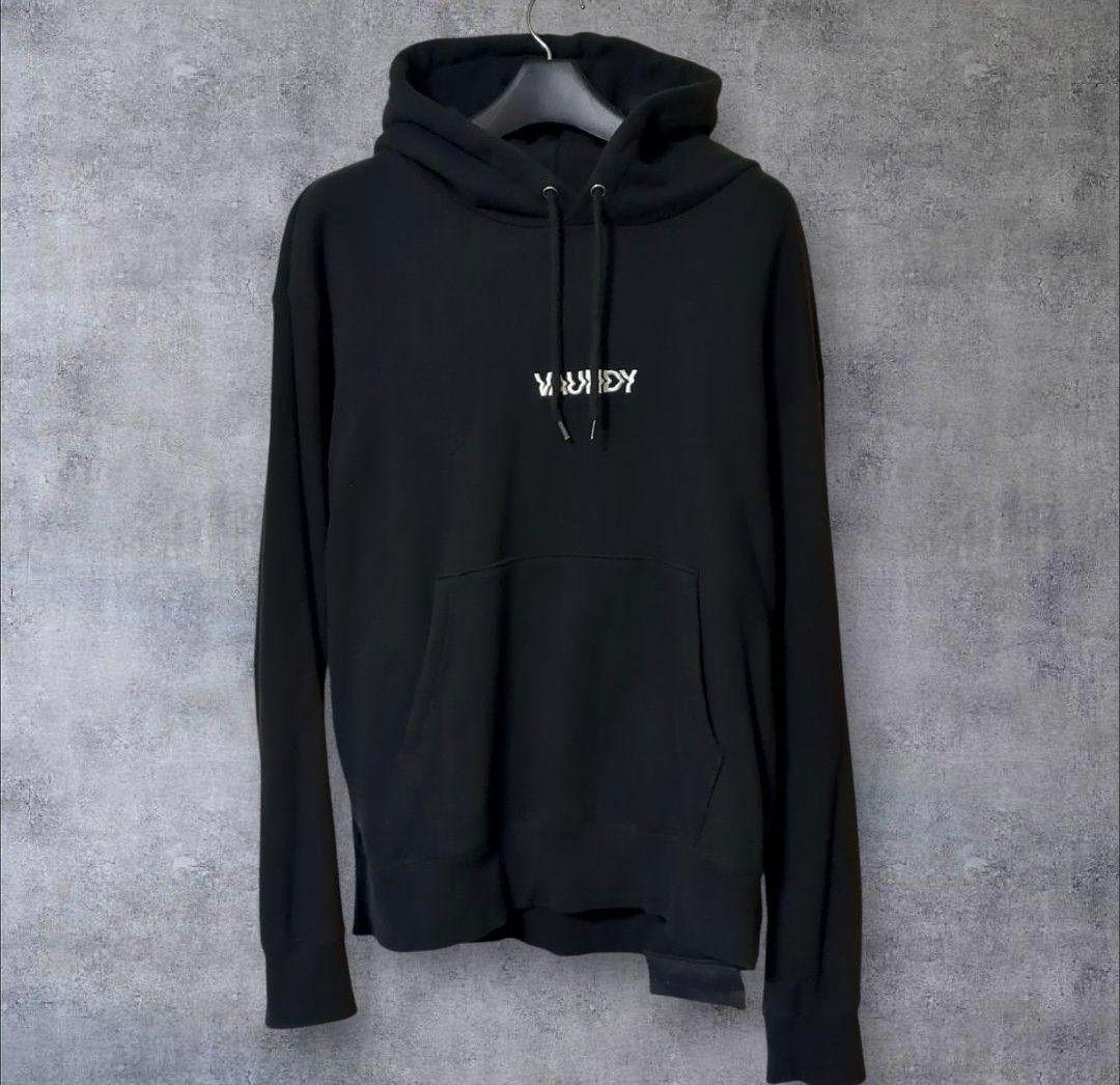 VAUNDY バウンディ 刺繍 ロゴ パーカー M 黒 グッズ - メルカリ