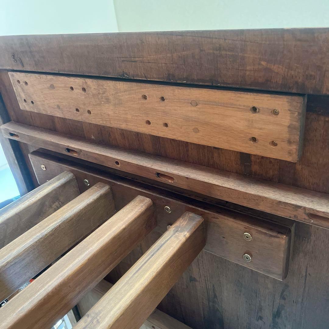 美品】ナチュラルウッド ダイニングテーブル 幅190cm 6人~8人