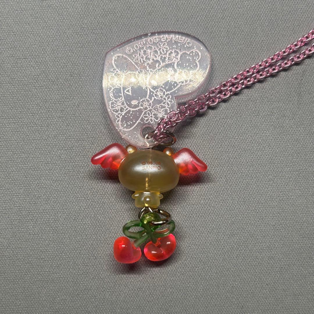 サンリオ シナモエンジェルス アズキ モカ シフォン ネックレス 2006