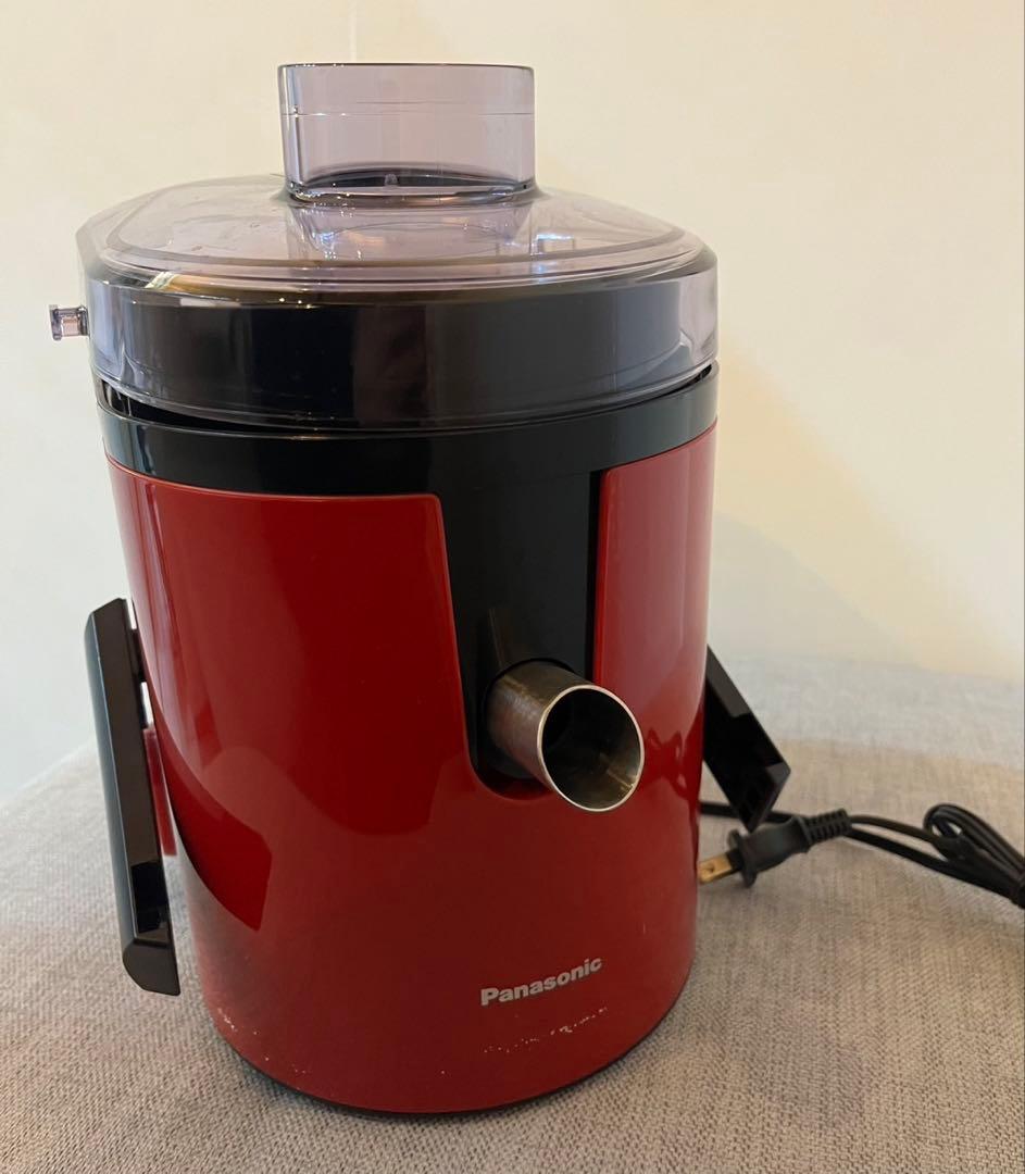 【未使用】パナソニック ジューサー MJ-H200-R レッド