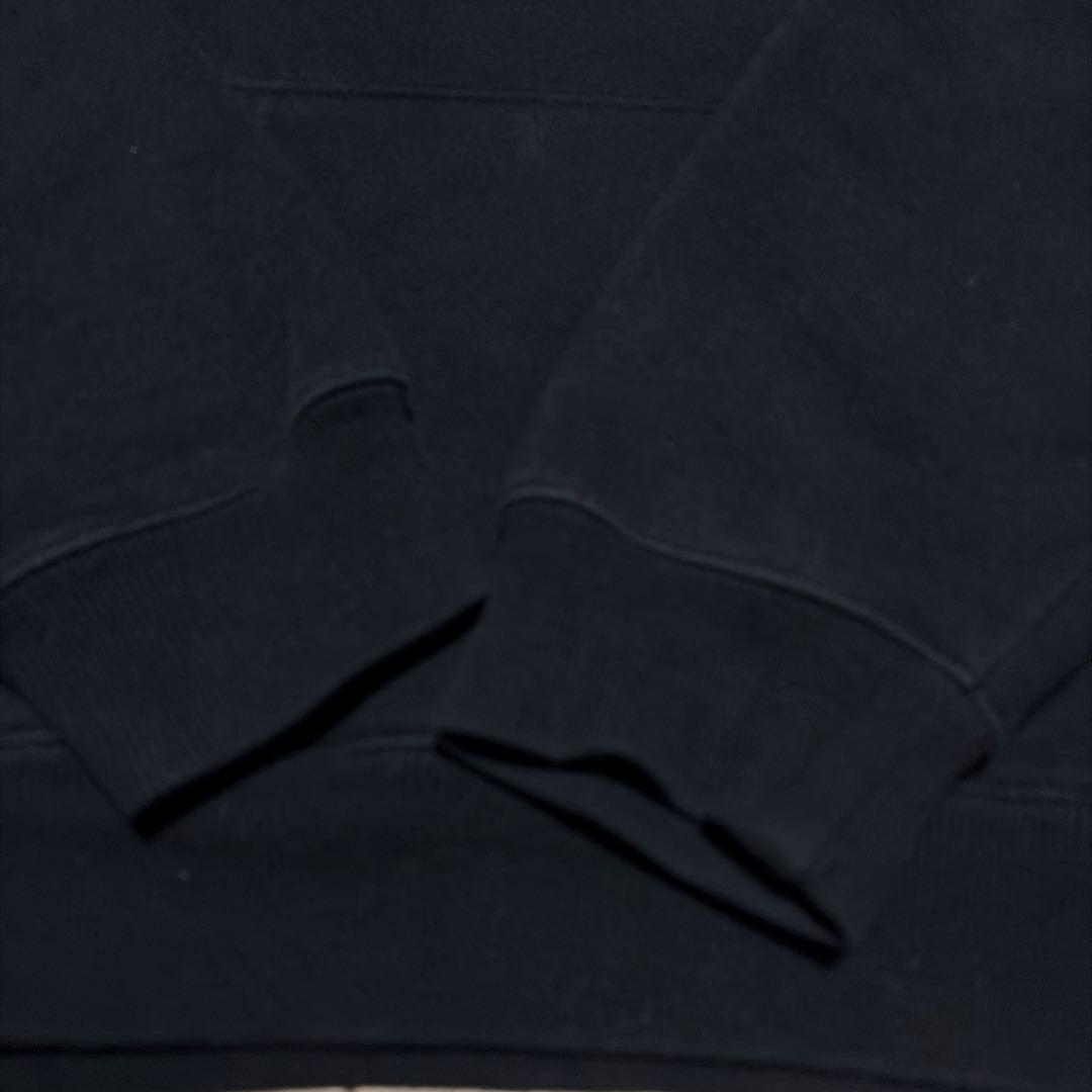 専用　Stüssy ステューシー パイルロゴ アーチロゴ パーカー ブラック