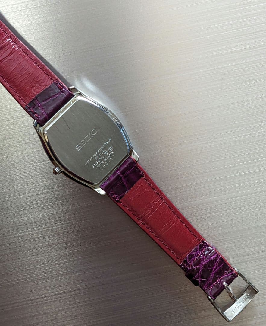 SEIKO インターナショナル スモセコ 6G28-00A0 青針　稼働美品