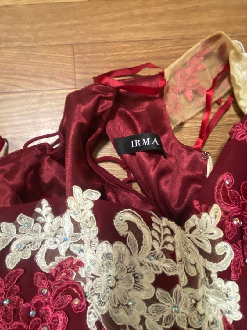 IRMA キャバドレス オフショルロングドレス