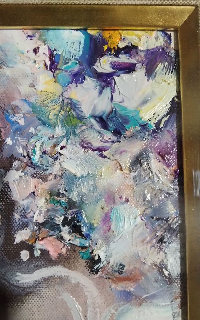 鶴岡義雄マドモアゼル真作油彩1号程美術市場号60万美術名鑑