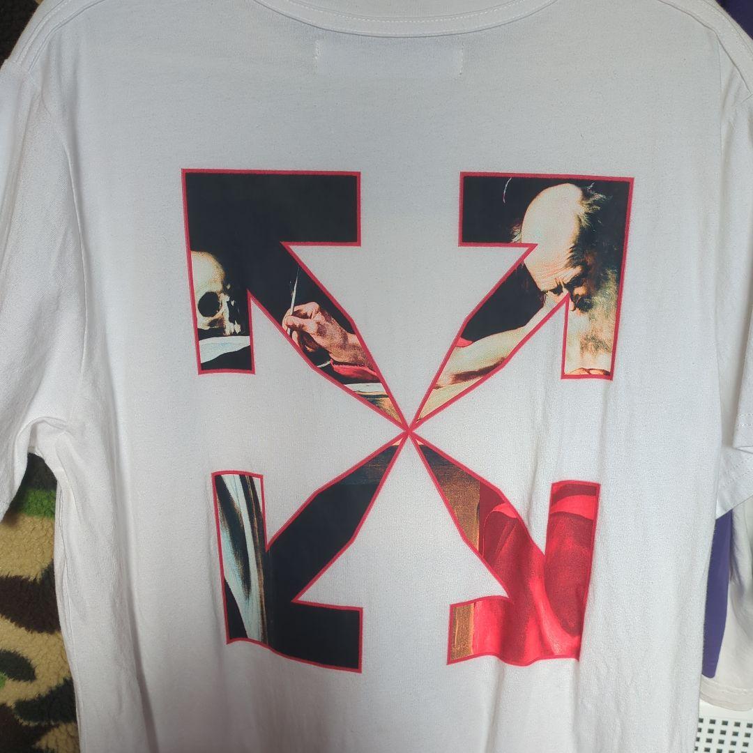 Off-White アートプリント Tシャツ ホワイト