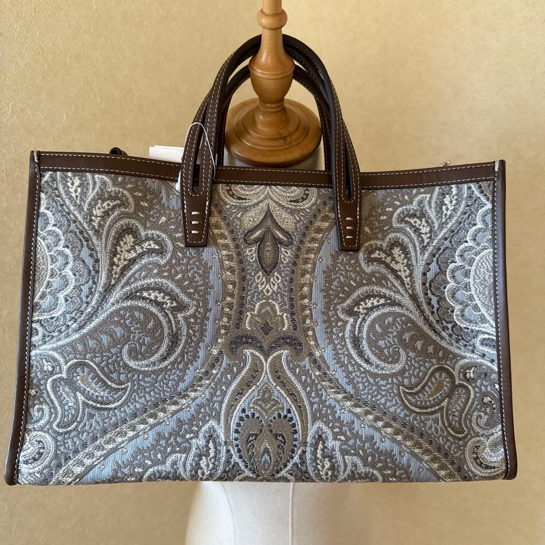 ＊＜A VACATION＞BREAD M＊トートバッグ＊グレー