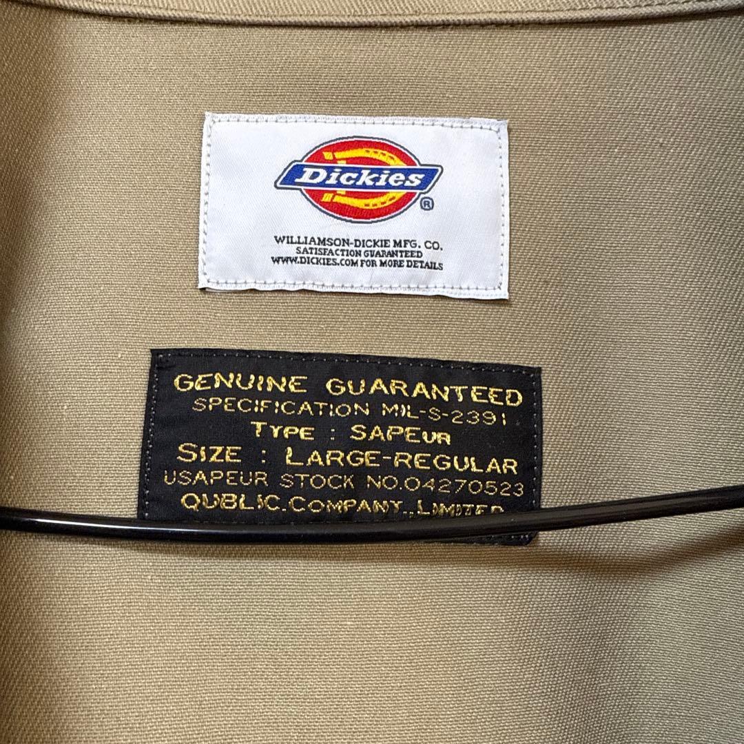 SAPEur Dickies コラボ ワークジャケット L