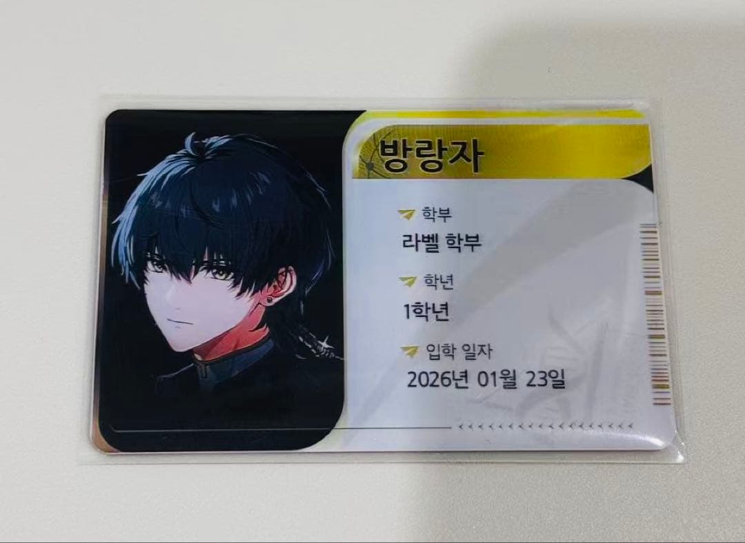 韓国限定 鳴潮 キャンパス 男漂泊者 IDカード - メルカリ