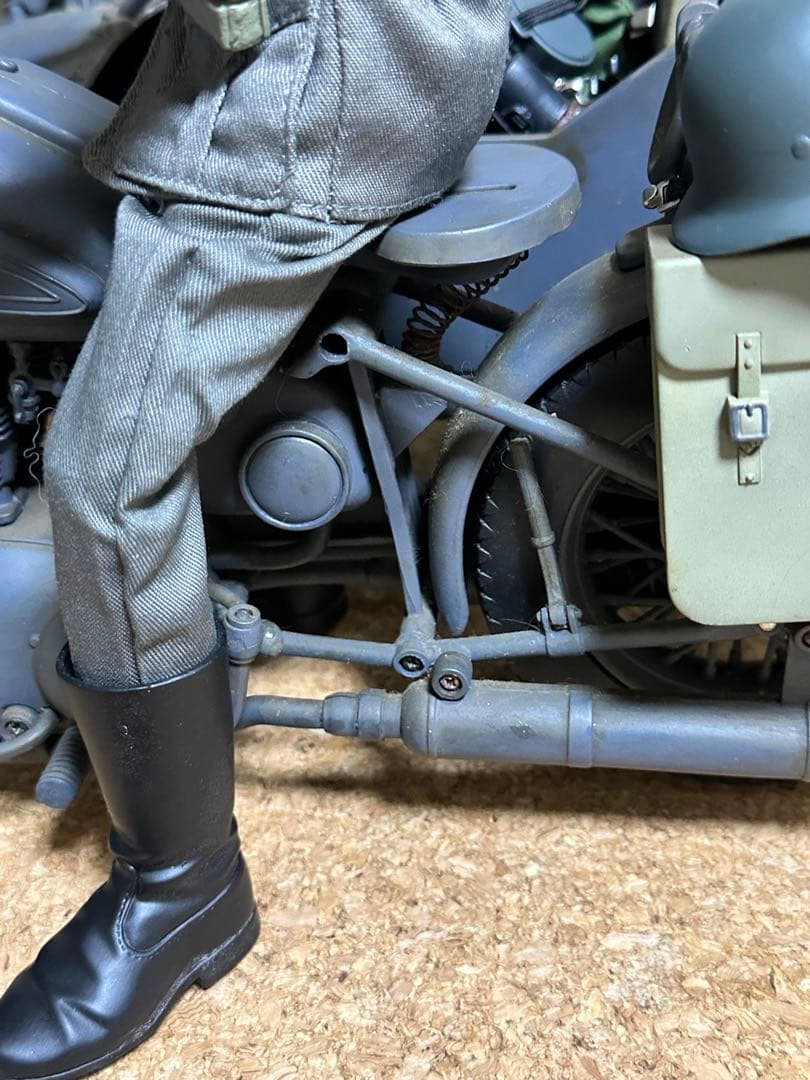 21st century toys 1/6 ドイツ軍　サイドカー 兵士付き