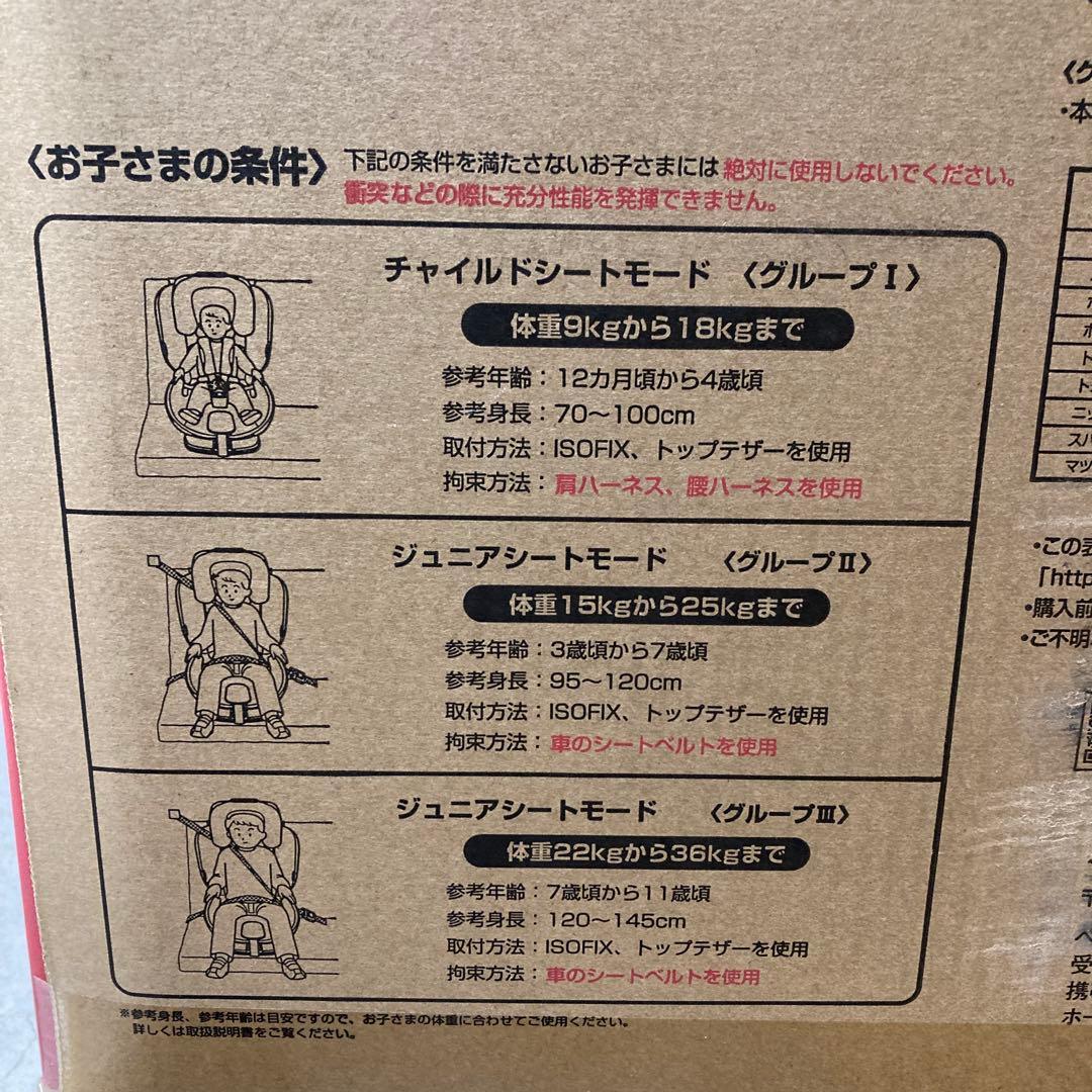 Aprica　フォームフィット AB　チャイルド＆ジュニアシート　ISOFIX