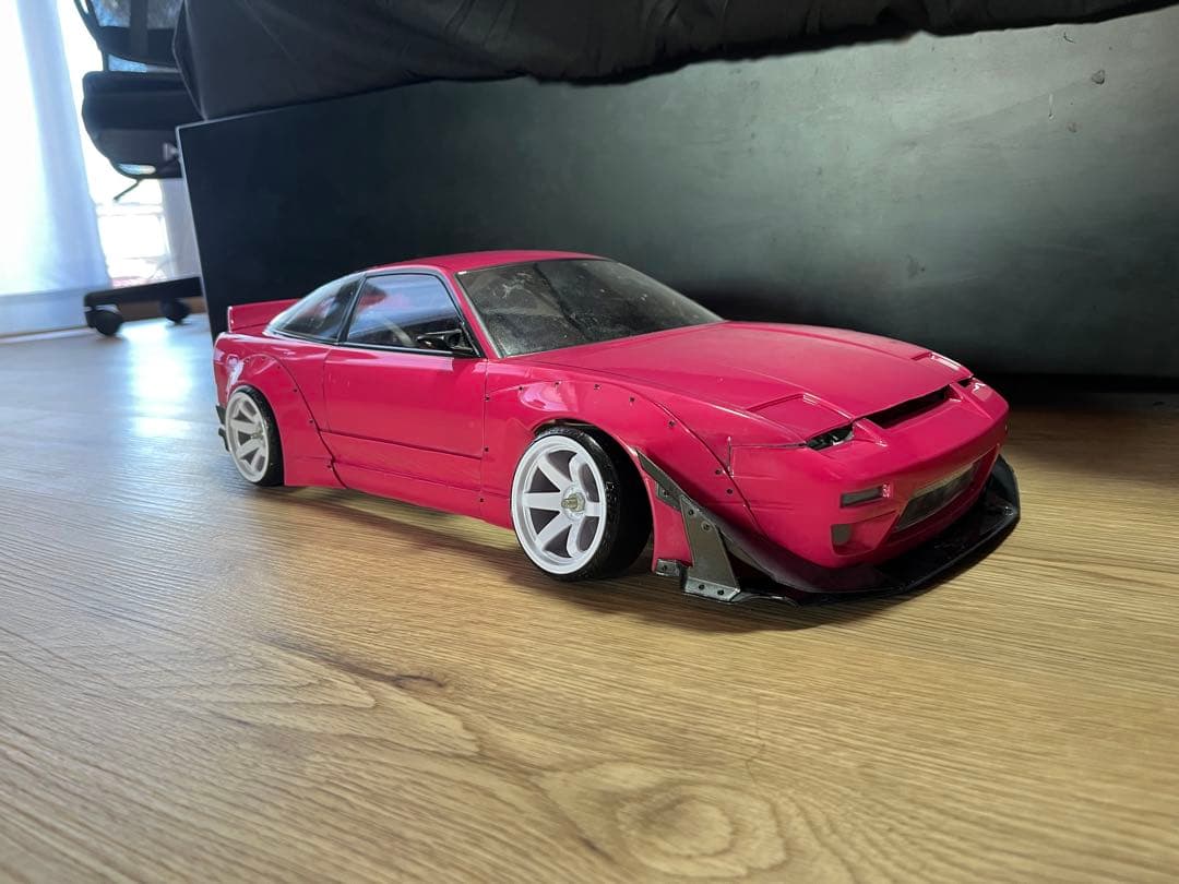 3915 ラジコン ボディ 180SX ABC ホビー パンドラ ロケバニ