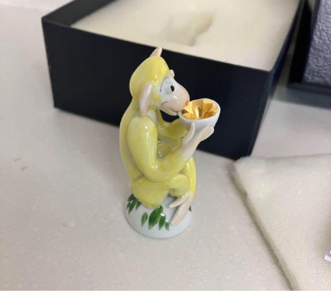 MEISSEN マイセン 置物 フィギュリン 干支 申 猿 さる サル お猿さん