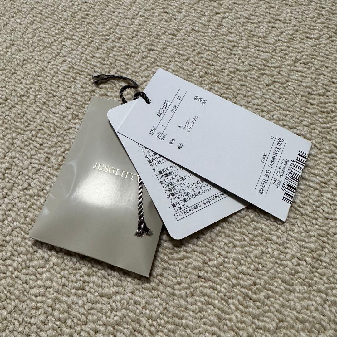 JUSGLITTY スタンダードPコート ブルーミント S - メルカリ