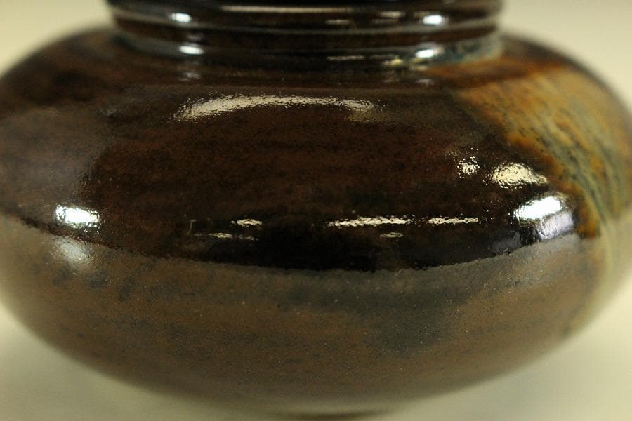 茶道具 内海 茶入 共箱(RC988)