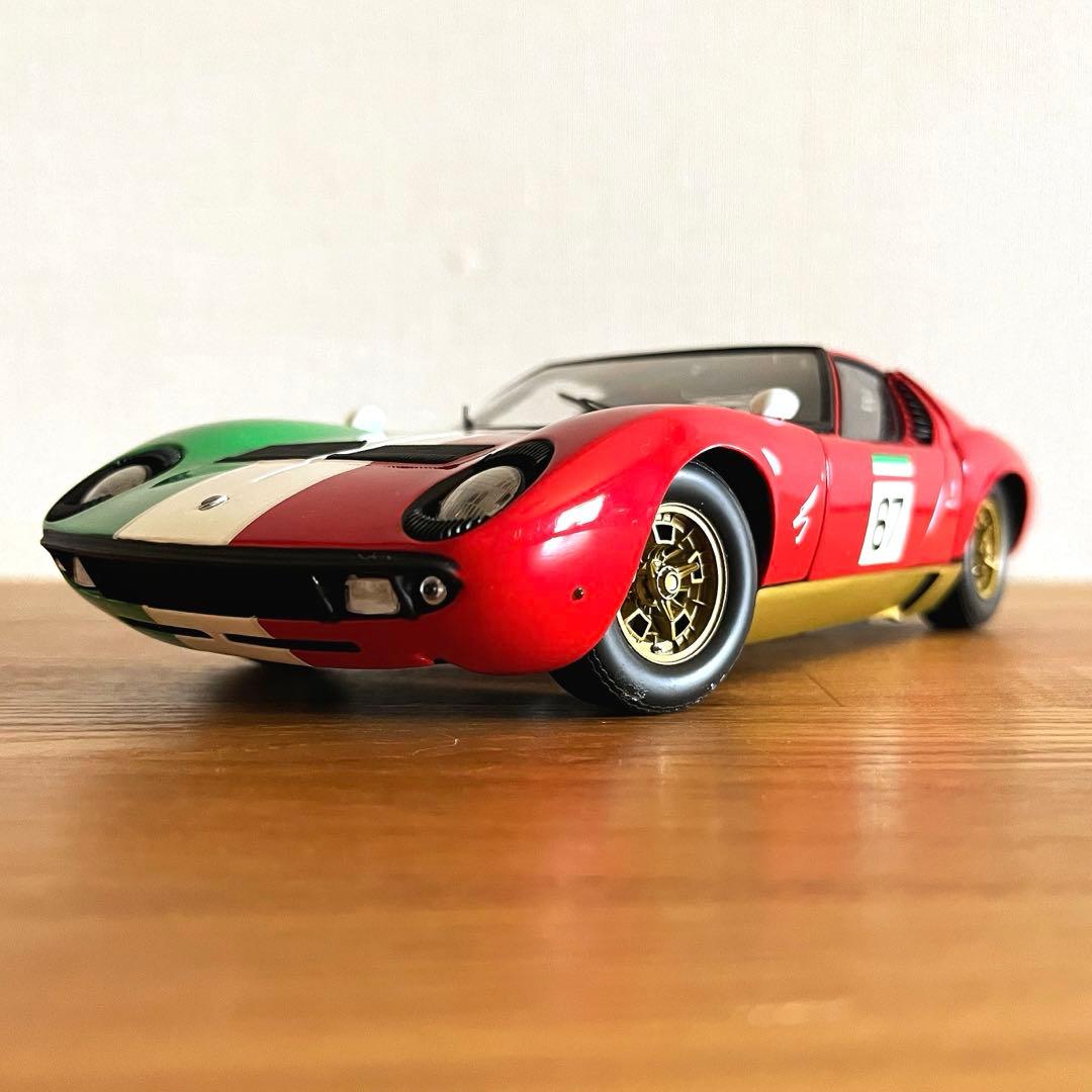 【非売品 池沢早人師】 1/18 京商 ランボルギーニ ミウラ P400＃67