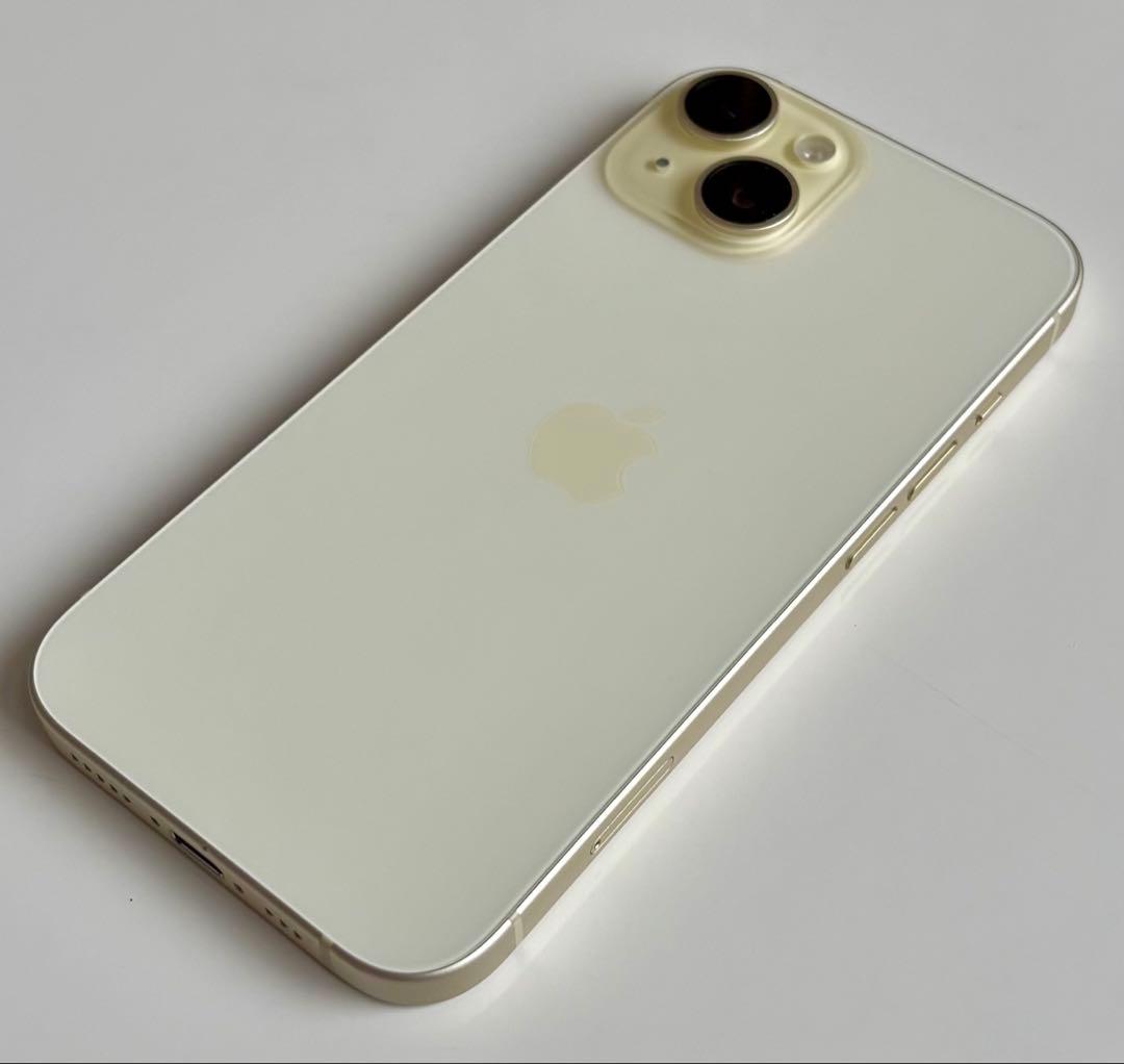 ジャンク品】 Apple iPhone 15 イエロー 256GB