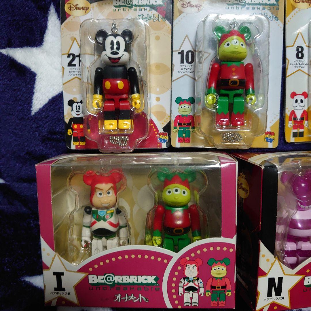 新品未開封ディズニーBE@RBRICK(ベアブリック)1番くじオーナメント24体