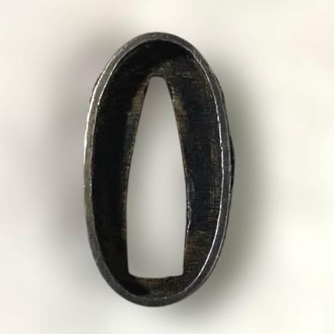 B-68 縁頭　金象嵌　武具　刀装具　骨董品　日本　時代物　美術品　工芸品