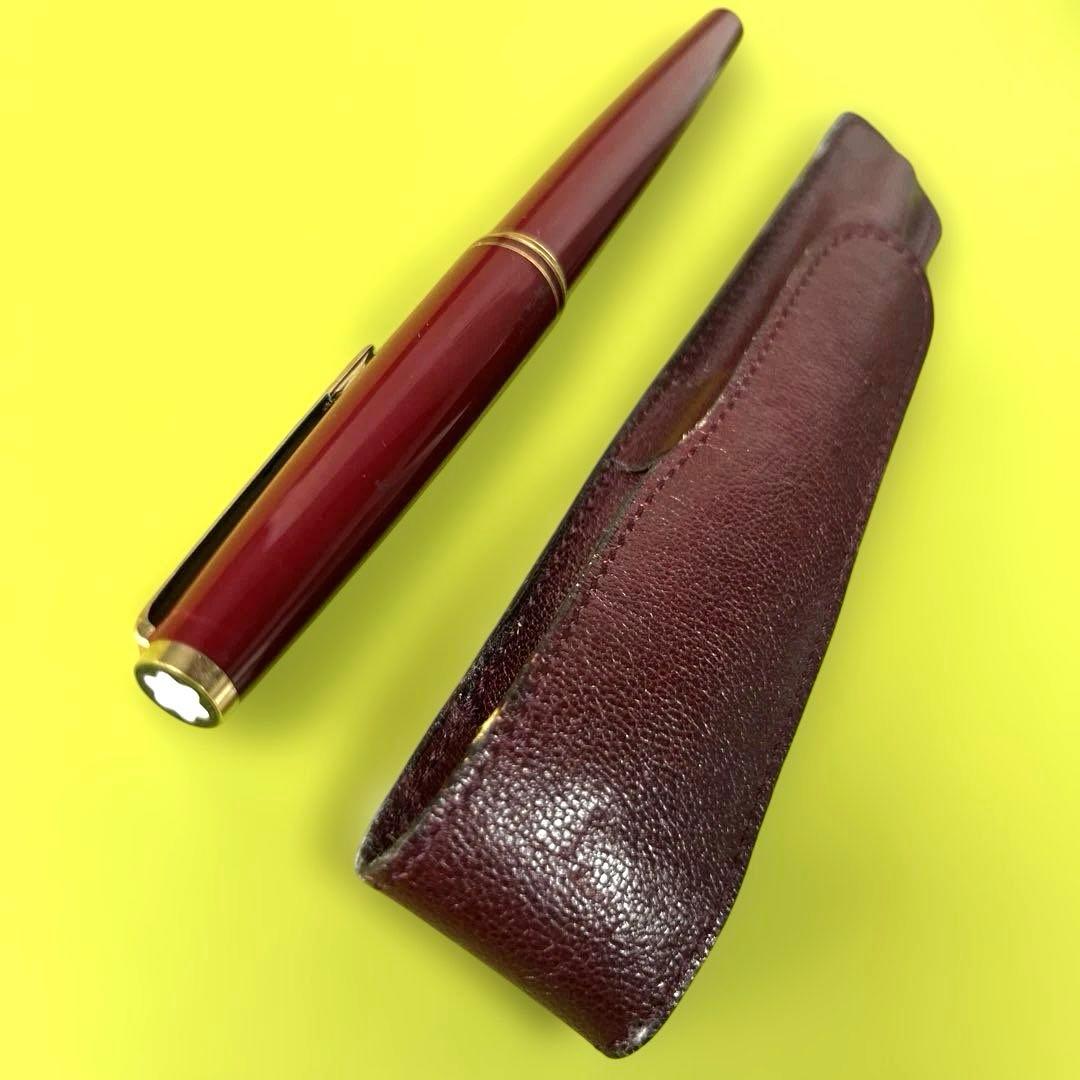 【F】貴重！モンブラン　高級万年筆 14K MONTBLANC ペン先14金