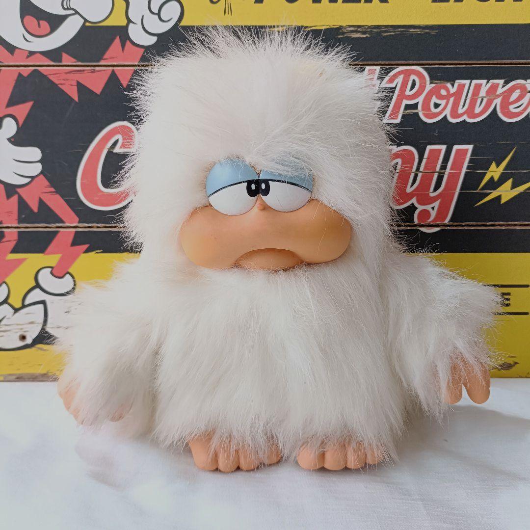 昭和レトロ　80s ベムベム　セキグチ　ソフビぬいぐるみ 雪男