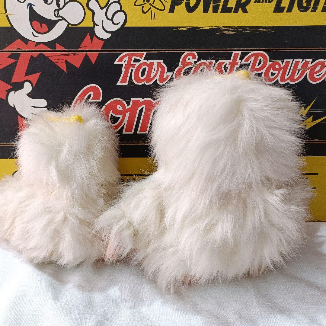 昭和レトロ　80s ベムベム　セキグチ　ソフビぬいぐるみ 雪男