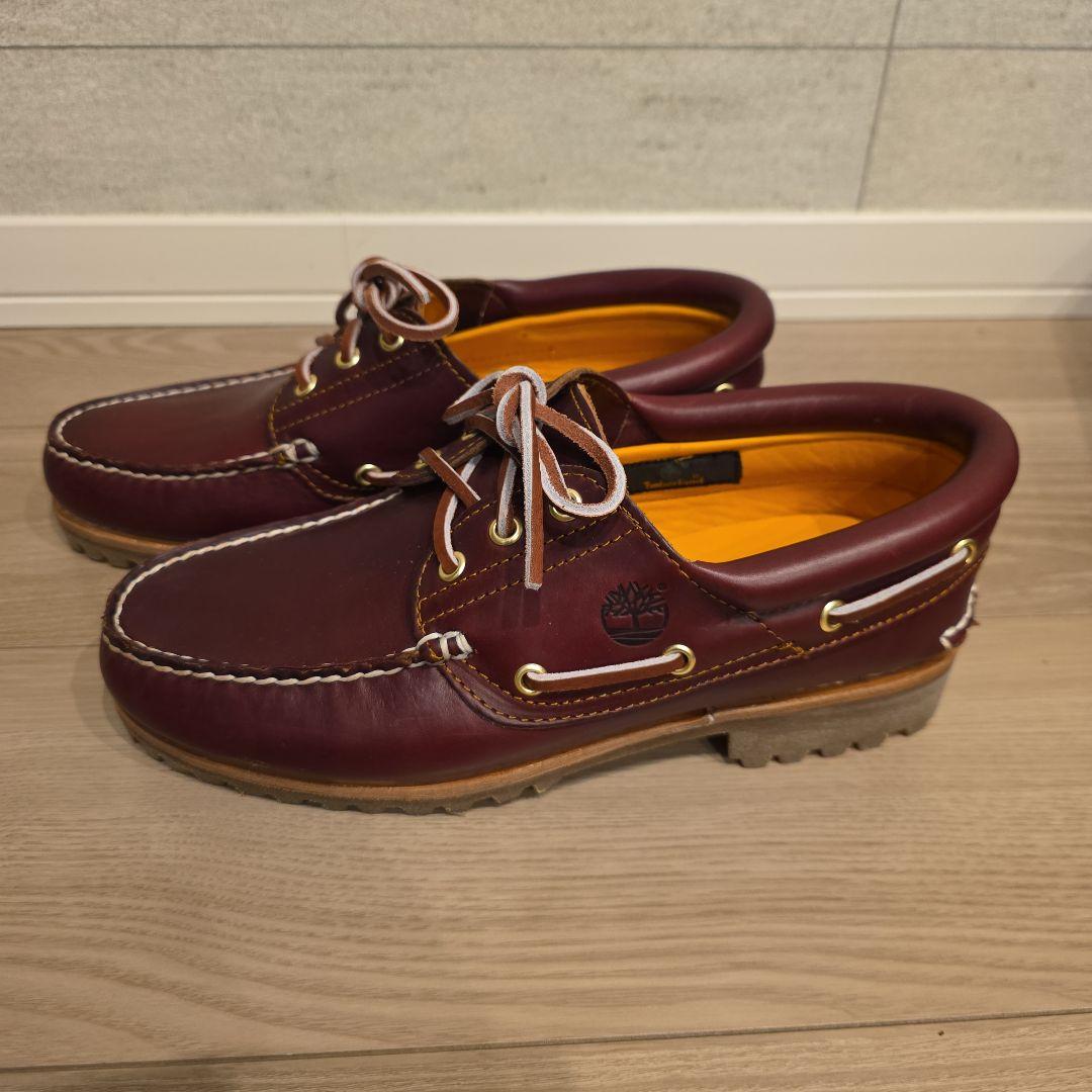 Timberland バーガンディ モカシン　26cm