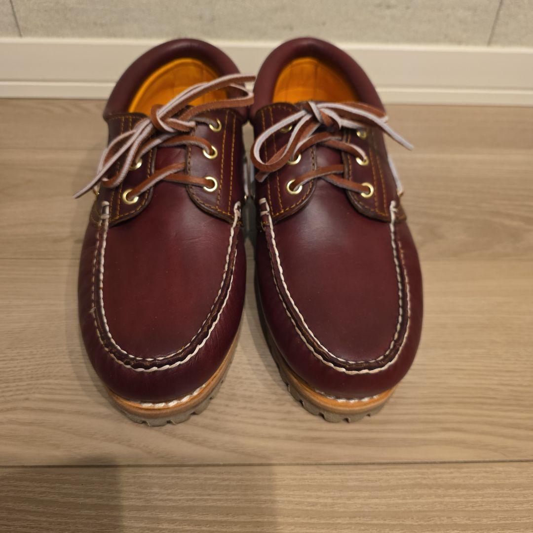 Timberland バーガンディ モカシン　26cm