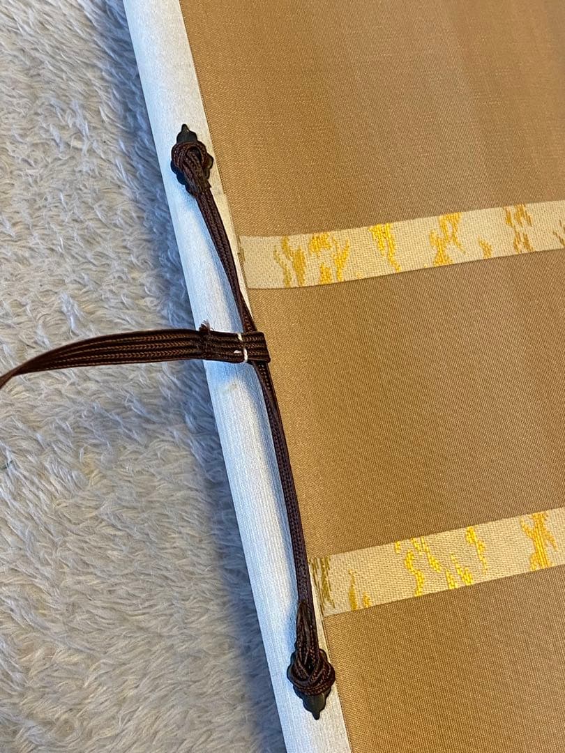 掛け軸 【尾形 光琳】 松の図 共箱付き