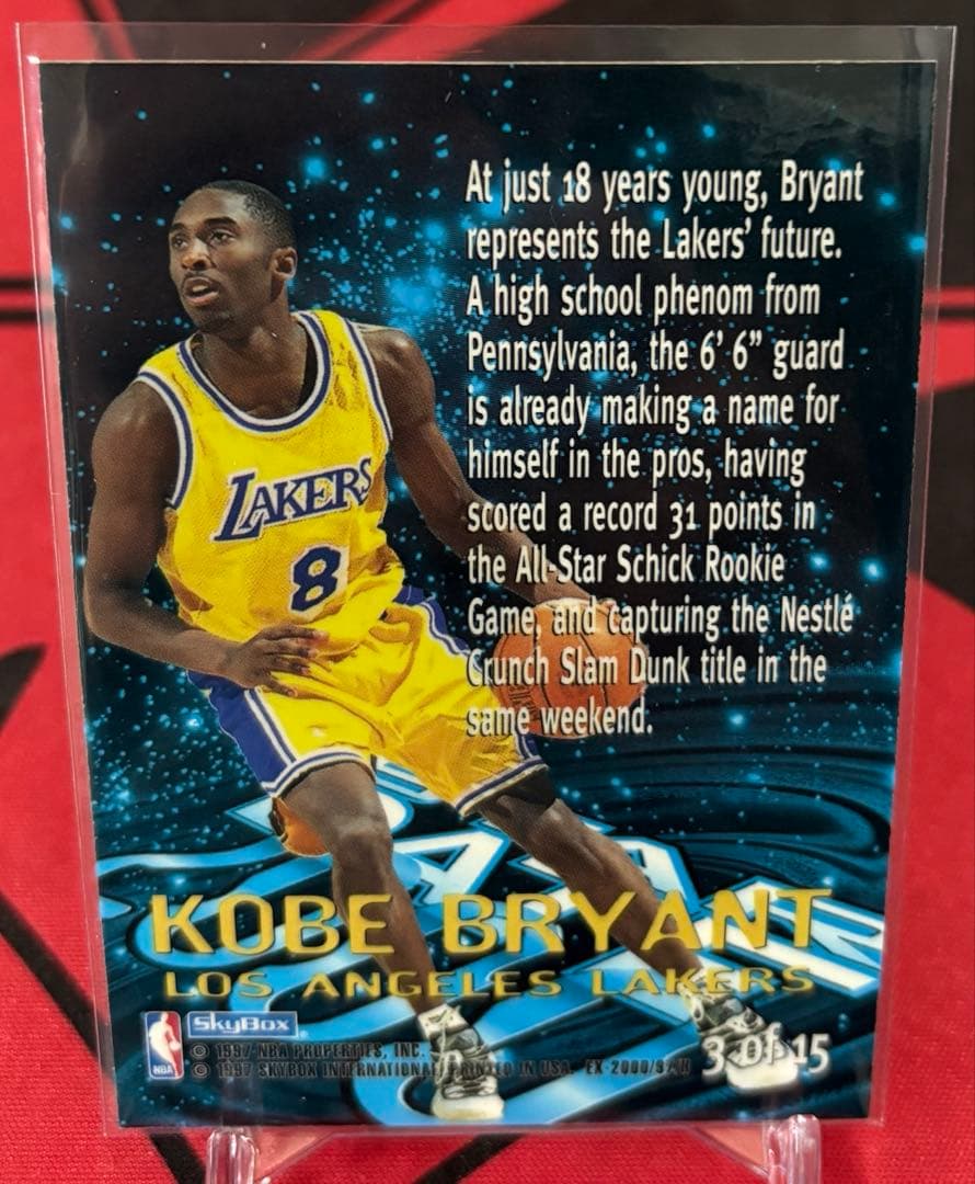 Skybox EX2000 Star Date Kobe Bryant RC - メルカリ