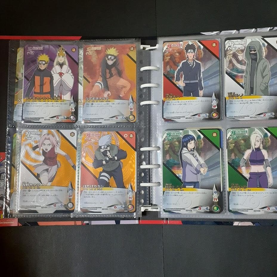 ＮＡＲＵＴＯ　疾風伝　カードゲーム　第1幕～第3幕　忍者学校　コンプ