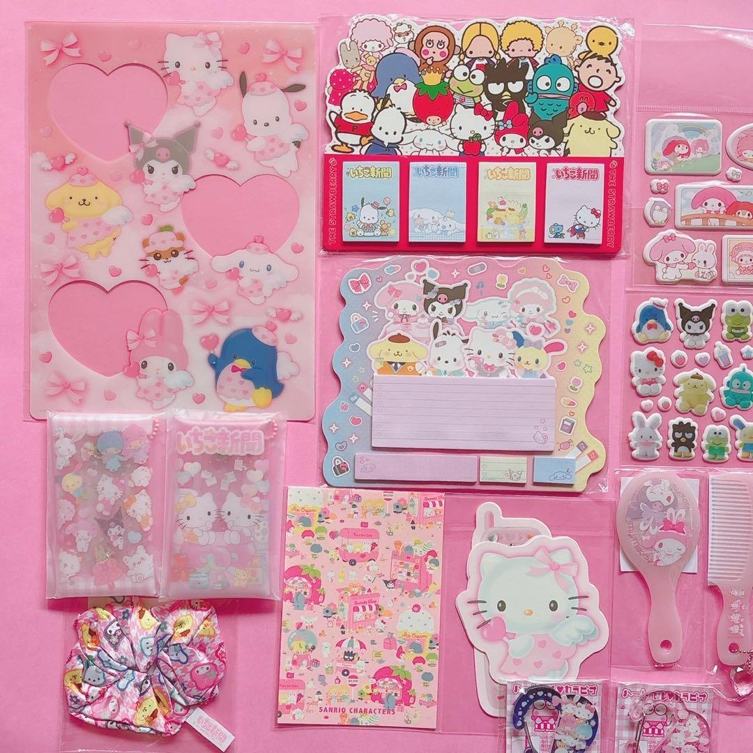 ♡いちご新聞 バックナンバー 約5年分 切り抜き コラージュ 白いちご